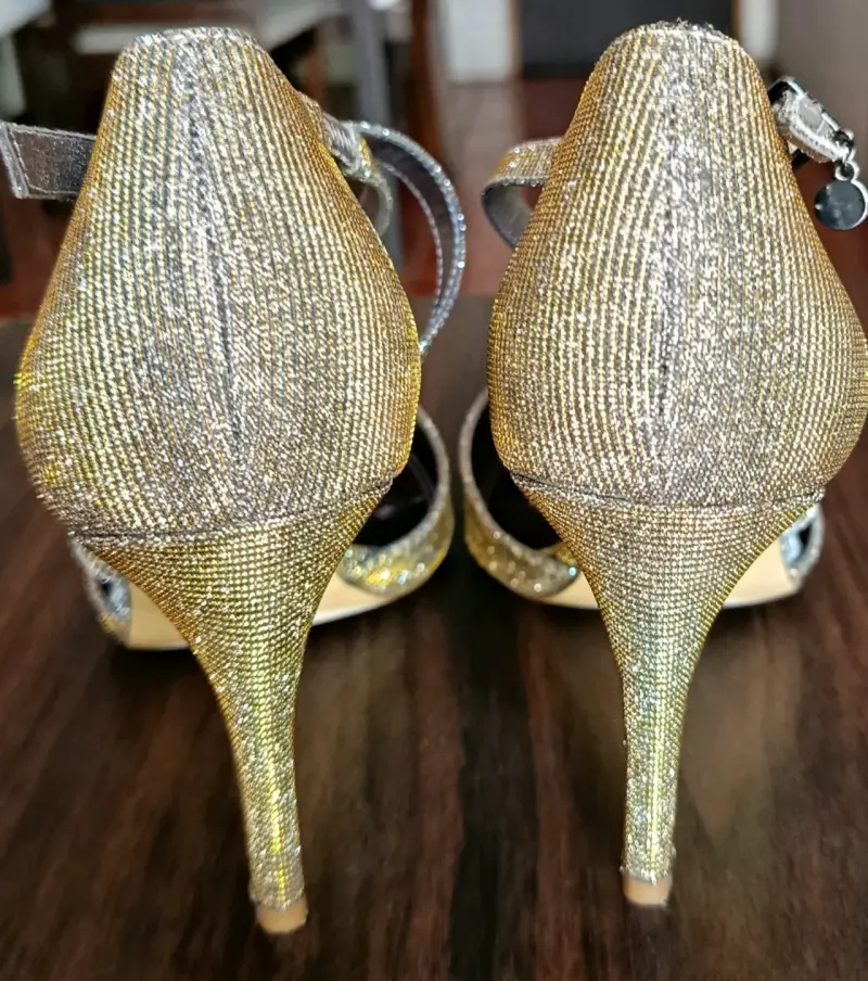 Zapatos dorados Dune London - 2