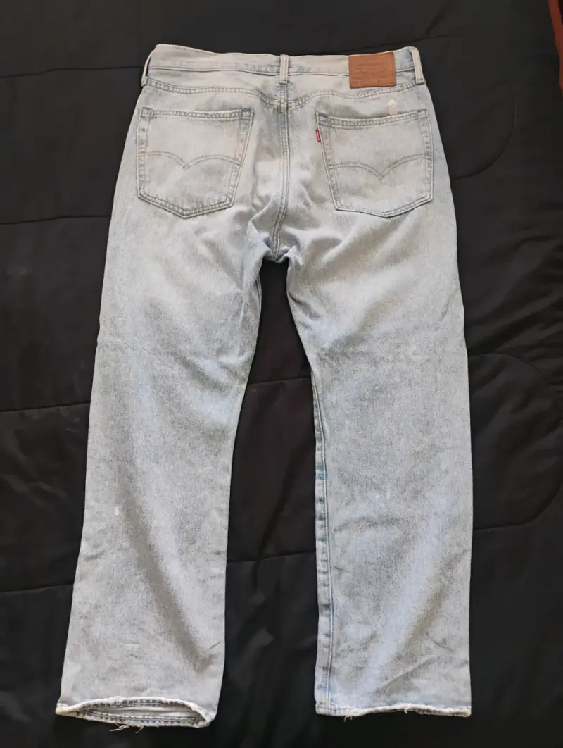 Jeans Levi's Premium Celestes Gastados - 2