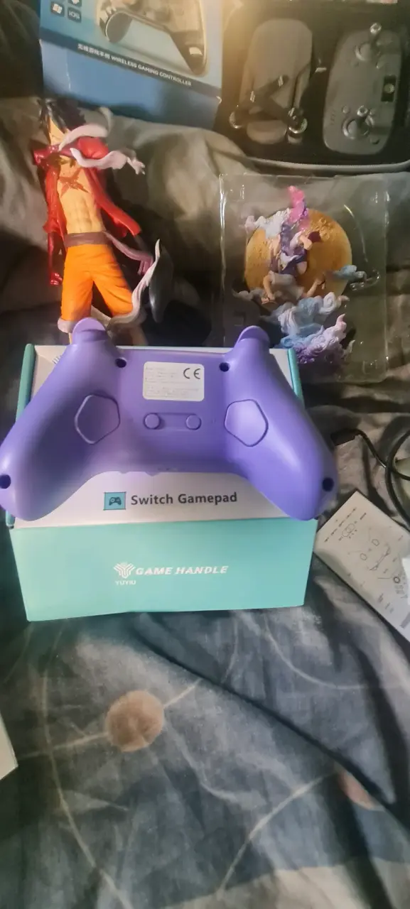 Control inalámbrico morado para Switch - 2