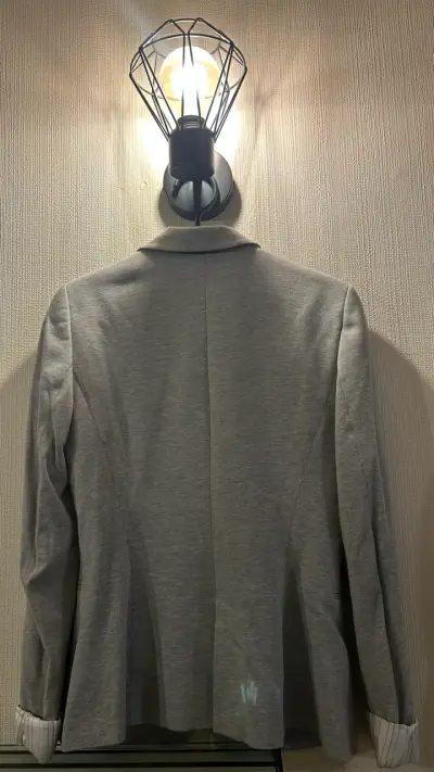 Blazer gris Zara Basic - miniatura 4