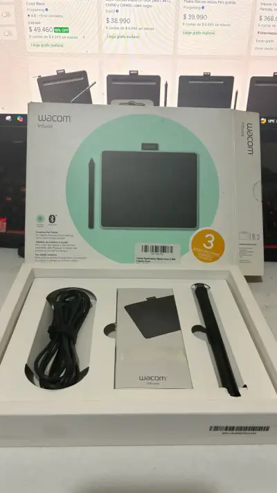 Tableta Wacom Intuos S con lápiz Bluetooh - miniatura 4