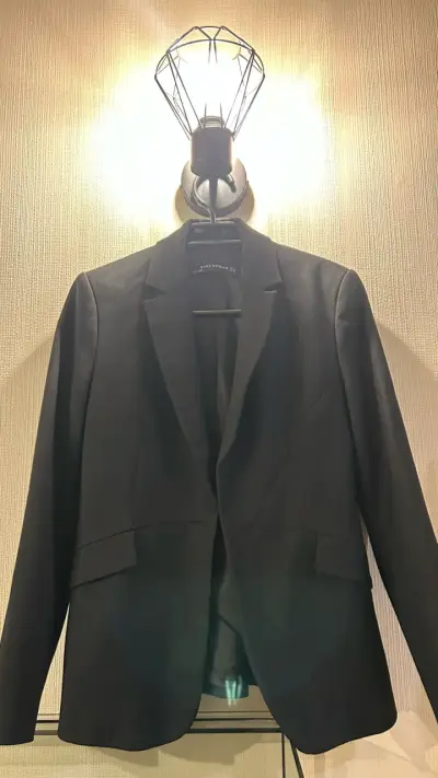 Blazer negro elegante Zara - miniatura 1