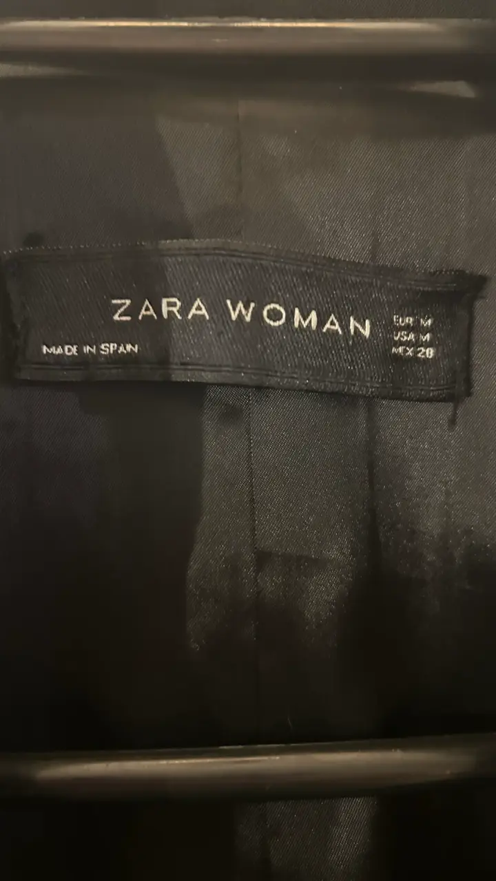 Blazer negro elegante Zara - 2