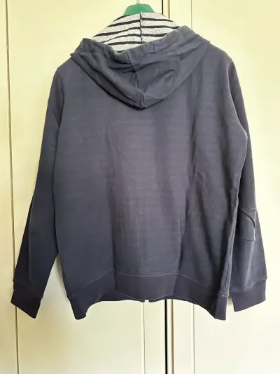 Polerón Lacoste azul con capucha - miniatura 6