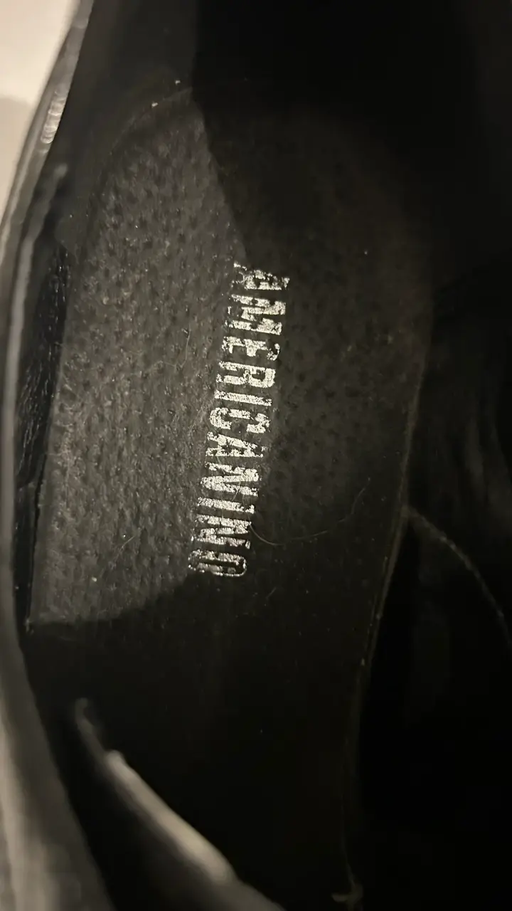 Zapatos de charol negro con cordones - 6