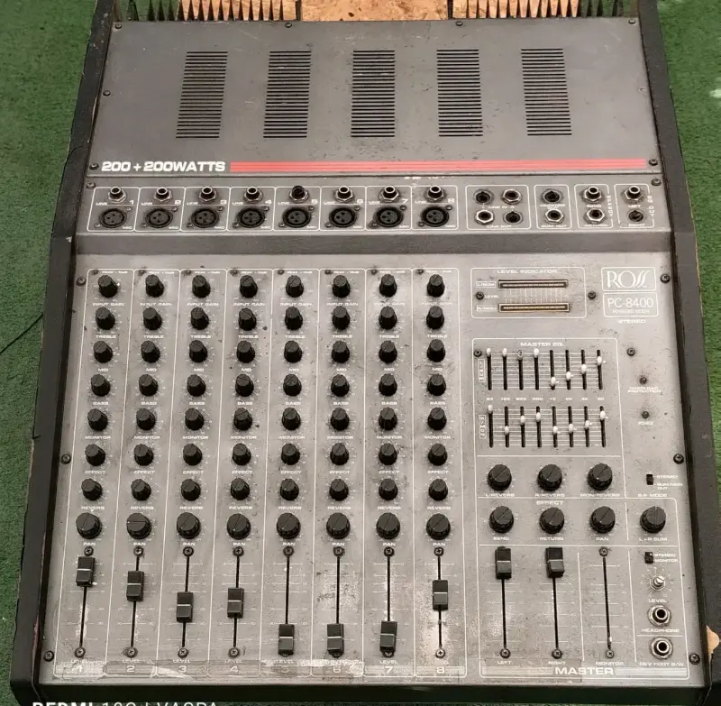 Mezclador de audio Ross PC-8400