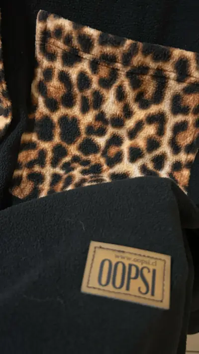 Chaqueta polar con estampado leopardo - miniatura 3