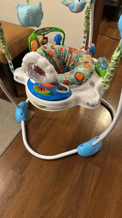Saltador infantil baby jump - miniatura 3