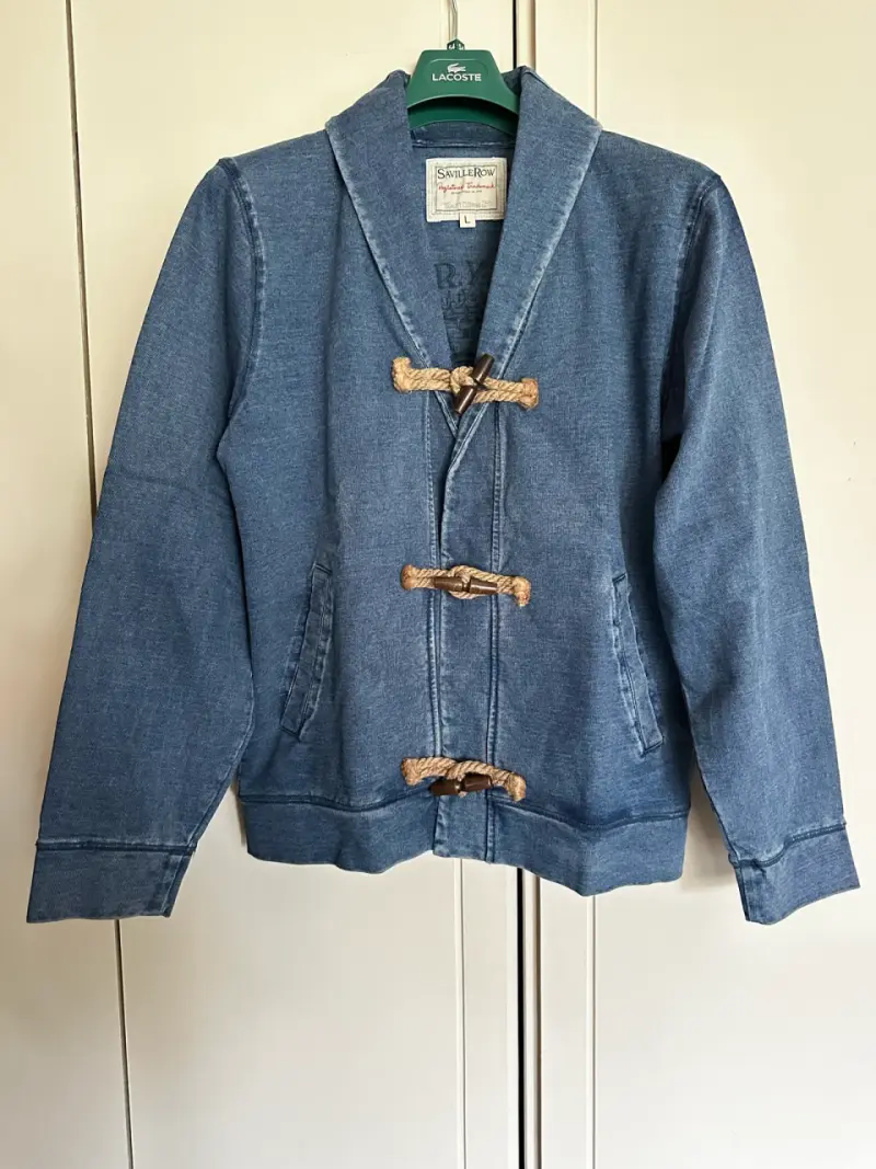Chaqueta de mezclilla con botones - 1