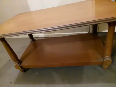 Mesa de centro madera - miniatura 1