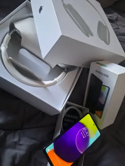 Samsung A52 + Air Pods Max - miniatura 2