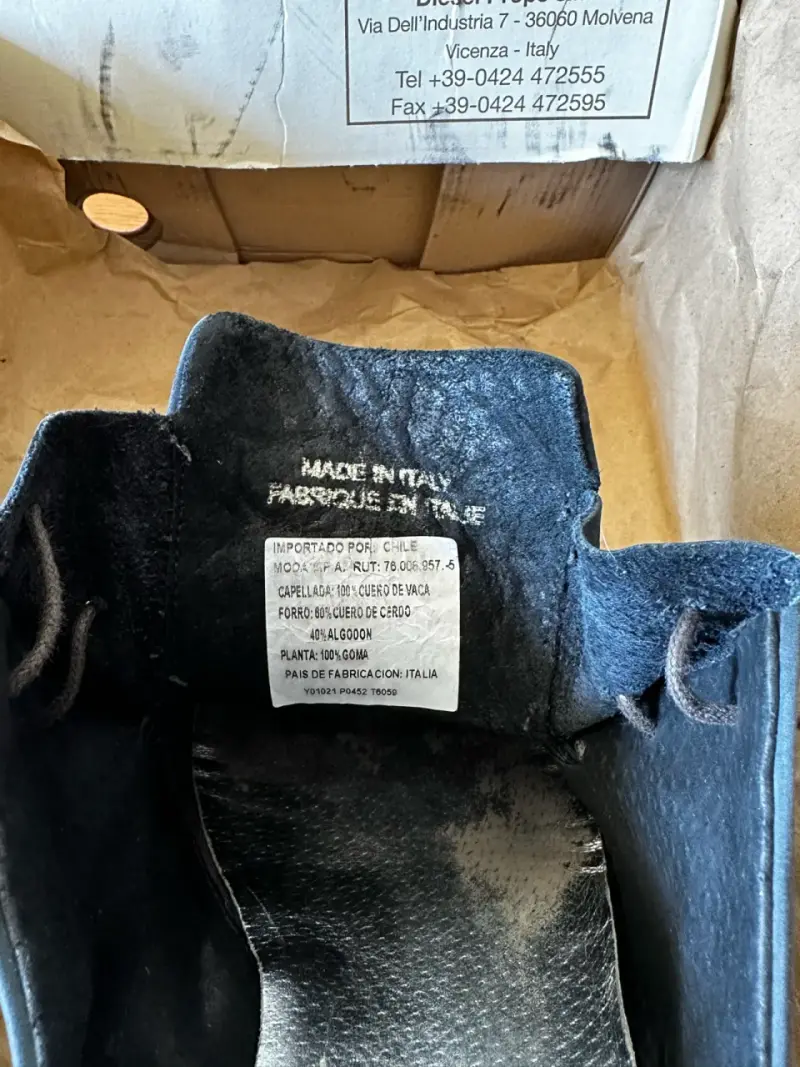 Zapatos de vestir negros Diesel - 6