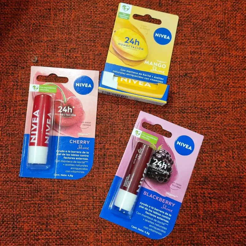 Set de bálsamos labiales Nivea - 2