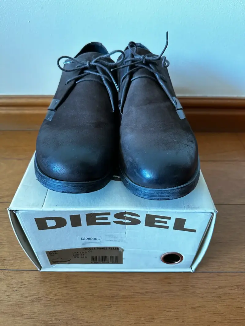 Zapatos formales Diesel café