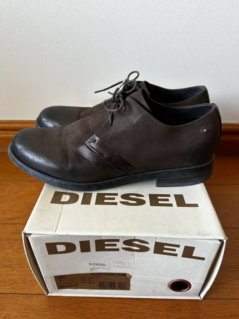 Zapatos formales Diesel café - 3