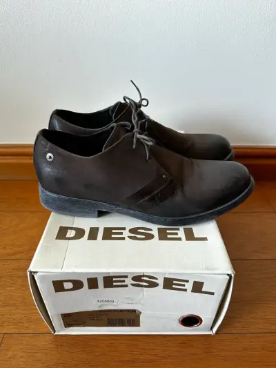 Zapatos formales Diesel café - miniatura 4