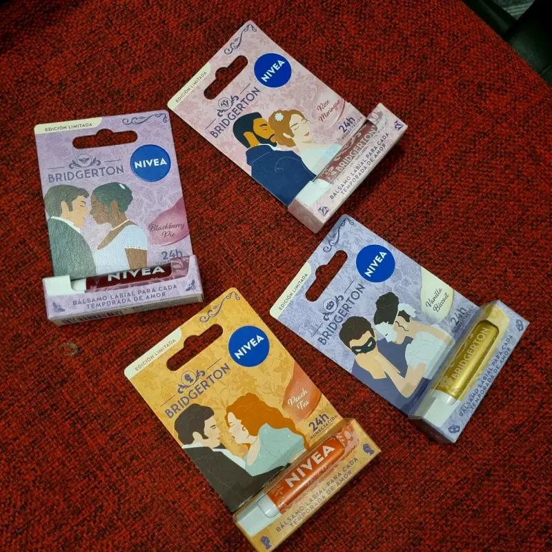 Set bálsamos labiales Nivea Bridgerton - 2