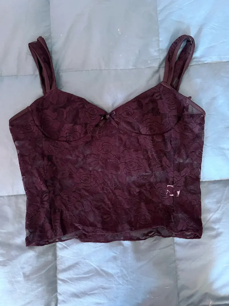 Top de encaje - 1