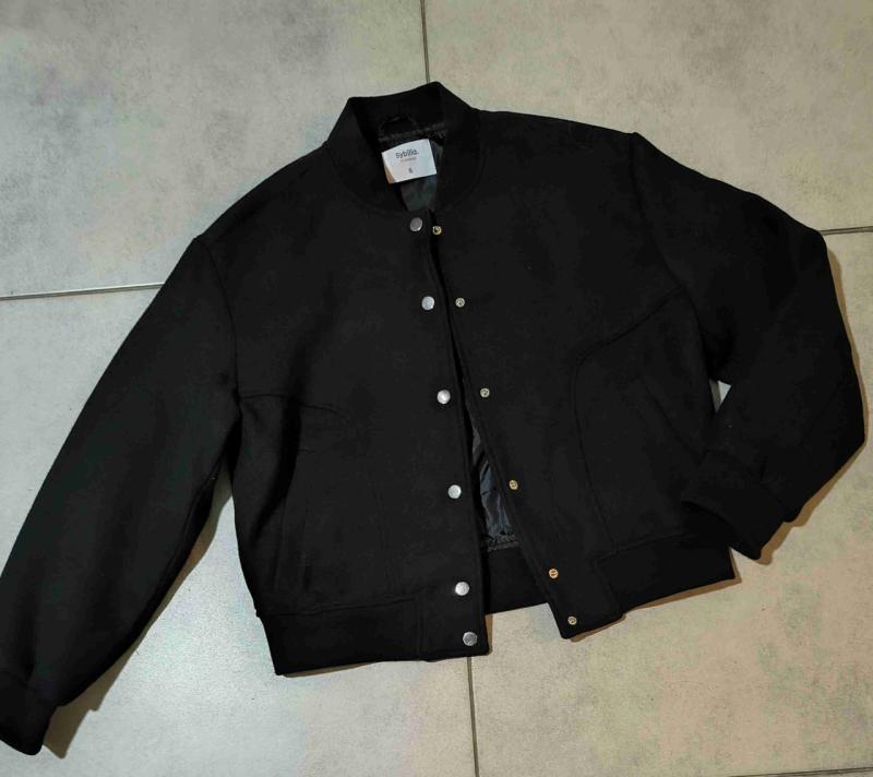 Chaqueta negra casual Sybilla - 2