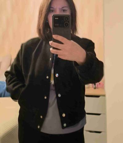 Chaqueta negra casual Sybilla - miniatura 4