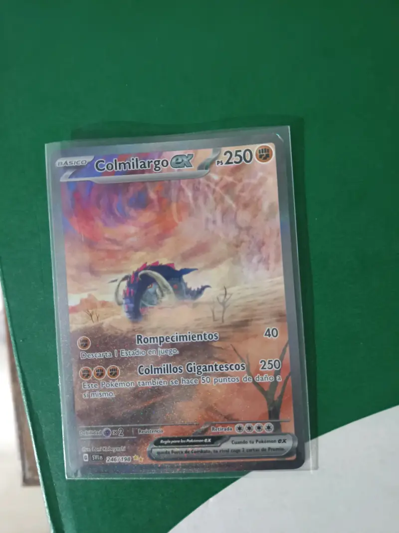 Carta Colmilargo EX Pokemon