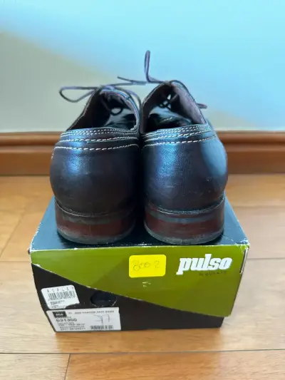 Zapatos de cuero Pulso café - miniatura 2