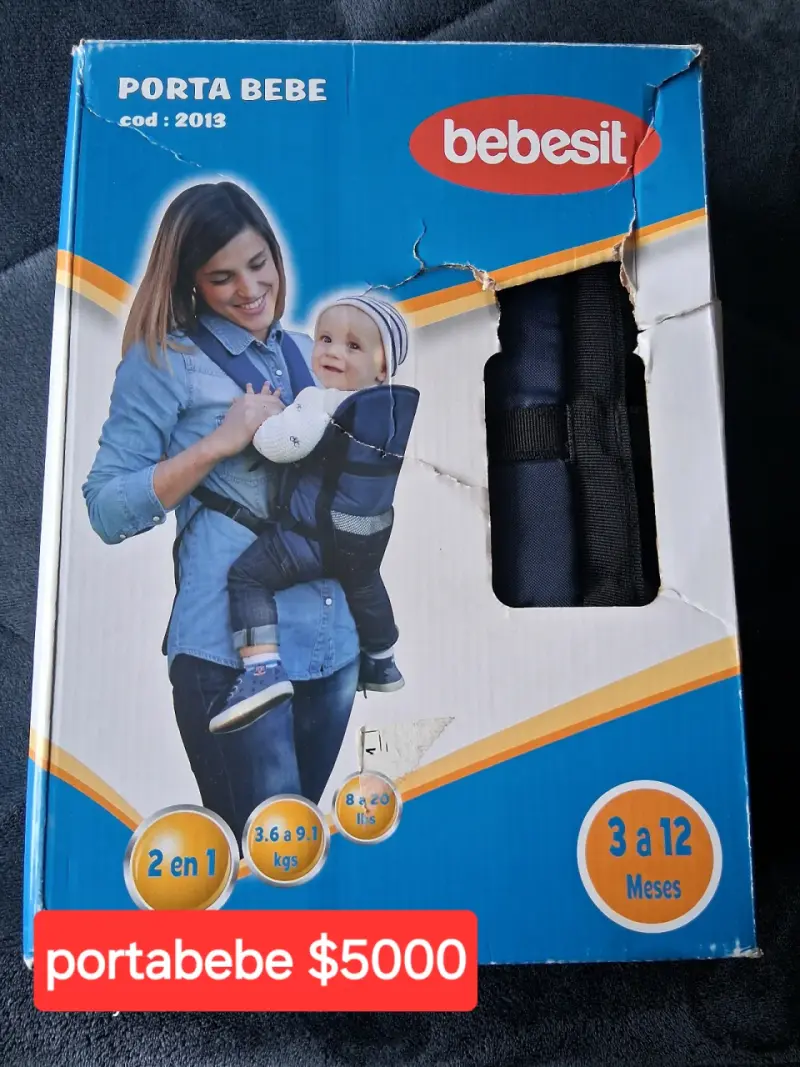 Portabebé Bebesit 2 en 1