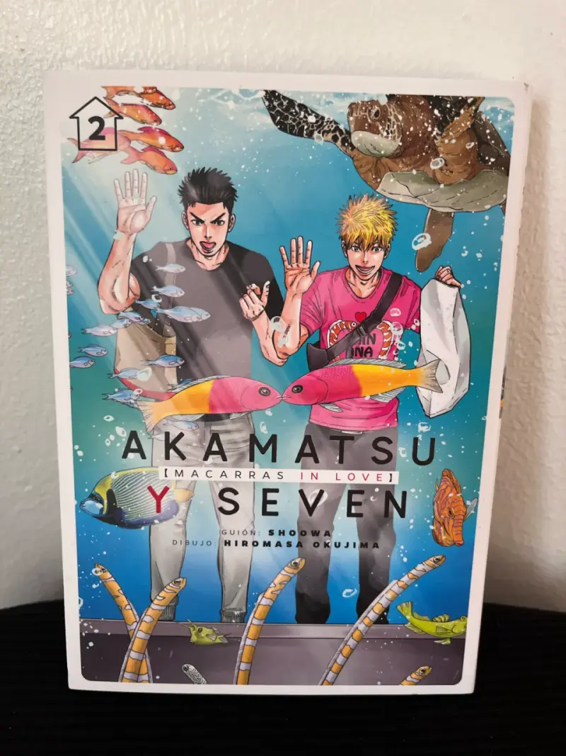 Manga Akamatsu y Seven Vol. 1, 2, 3 - 2