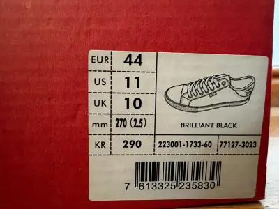 Zapatillas negras Levi's talla 44 - miniatura 5
