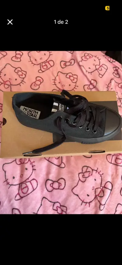 Zapatillas negras North Star - miniatura 1