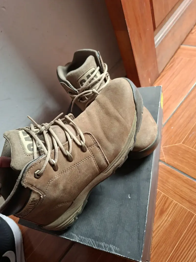 Botas de hombre CAT marrones - 2