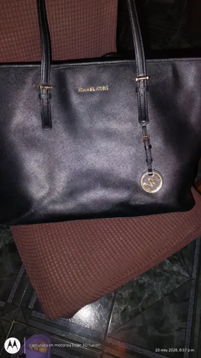 Tote Bolso Michael Kors negro original - miniatura 1