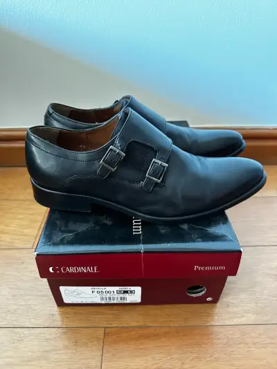Zapatos de vestir negros Cardinale - miniatura 4