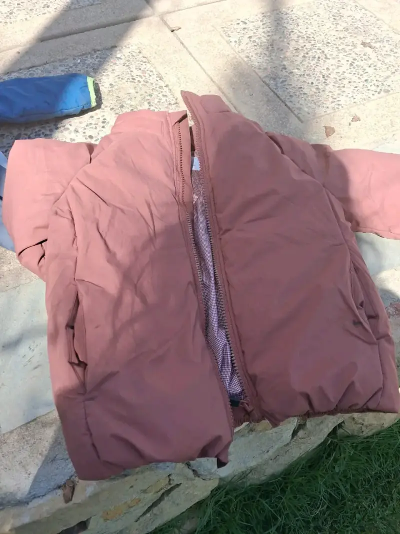 Chaqueta acolchada marrón - 1