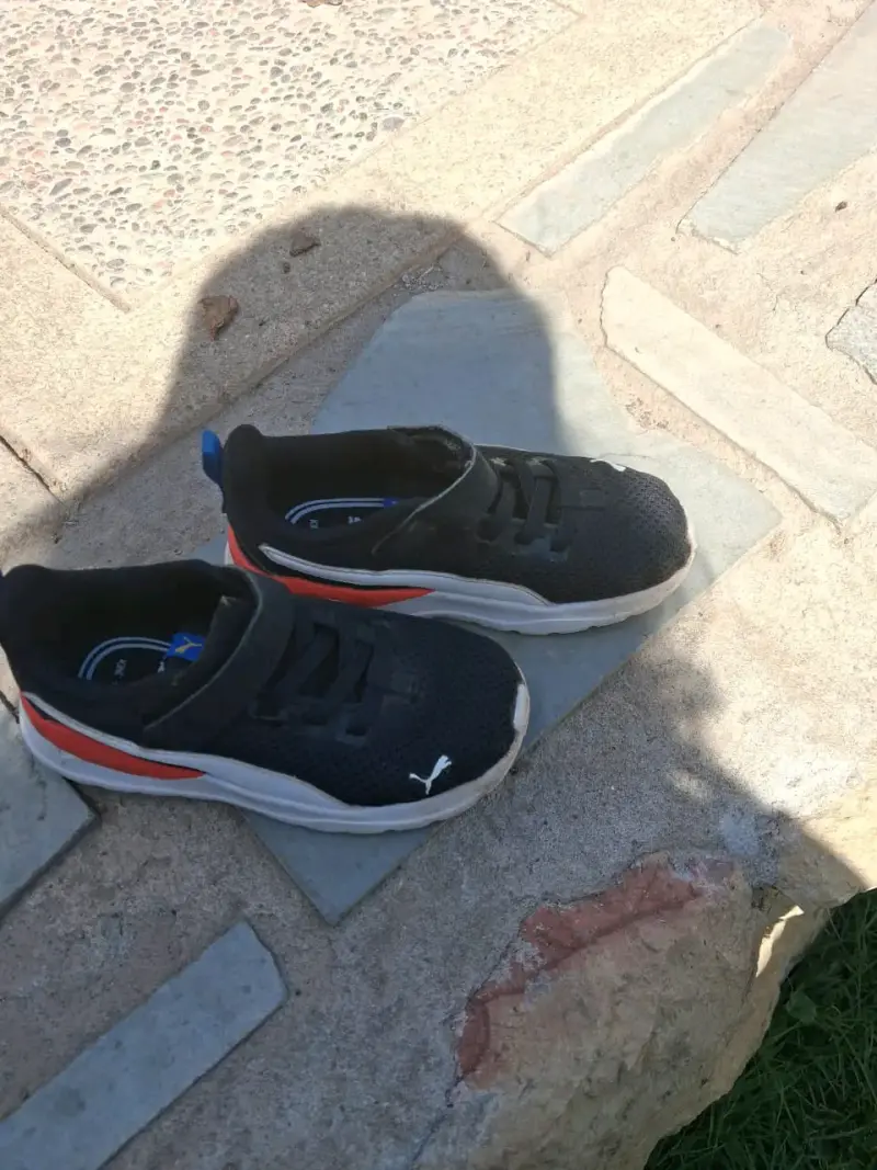 Zapatillas deportivas negras niño - 1