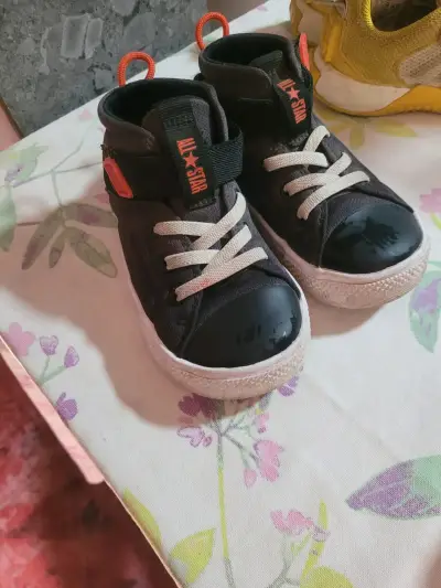 Zapatillas negras All Star niños - miniatura 1
