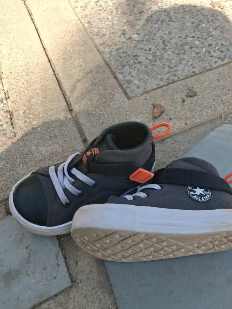 Zapatillas negras All Star niños - 2