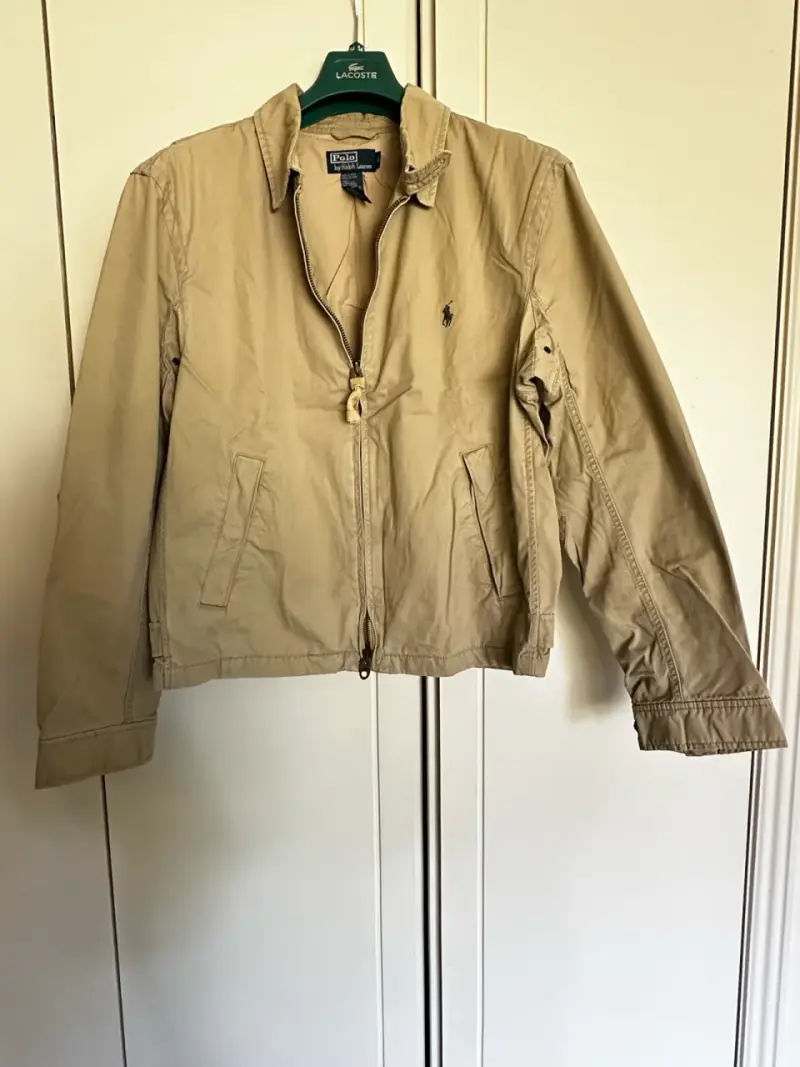 Chaqueta beige Polo hombre - 1