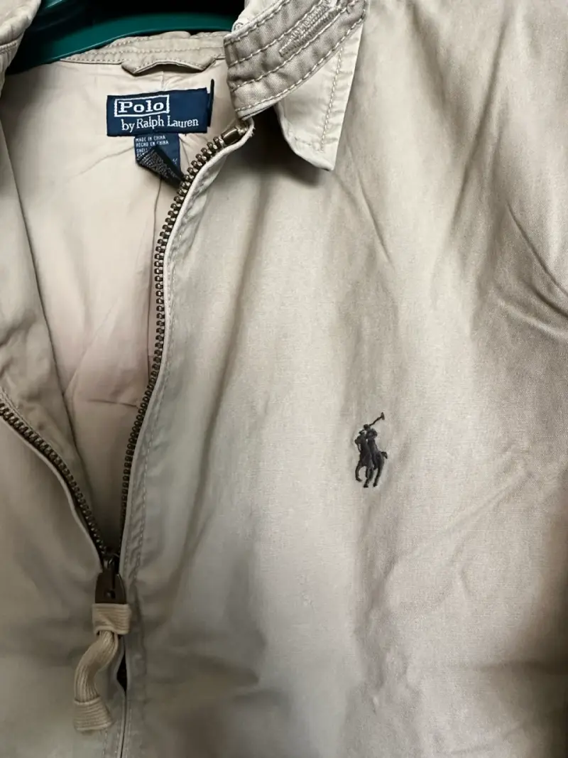 Chaqueta beige Polo hombre - 3