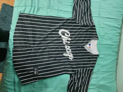 Camiseta de béisbol Chicago rayada - miniatura 1