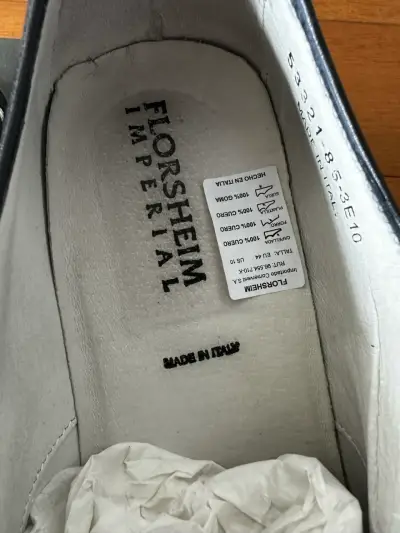 Zapatos de cuero Florsheim negros - miniatura 6