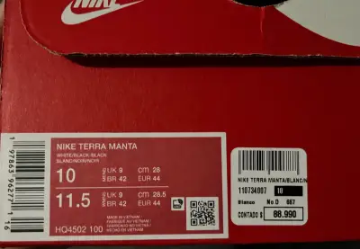 Zapatillas Nike blancas nuevas número 44 - miniatura 4