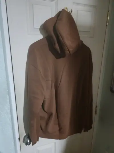Polerón marrón con estampado Talla L - miniatura 2