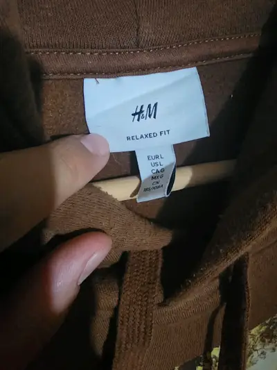 Polerón marrón con estampado Talla L - miniatura 3