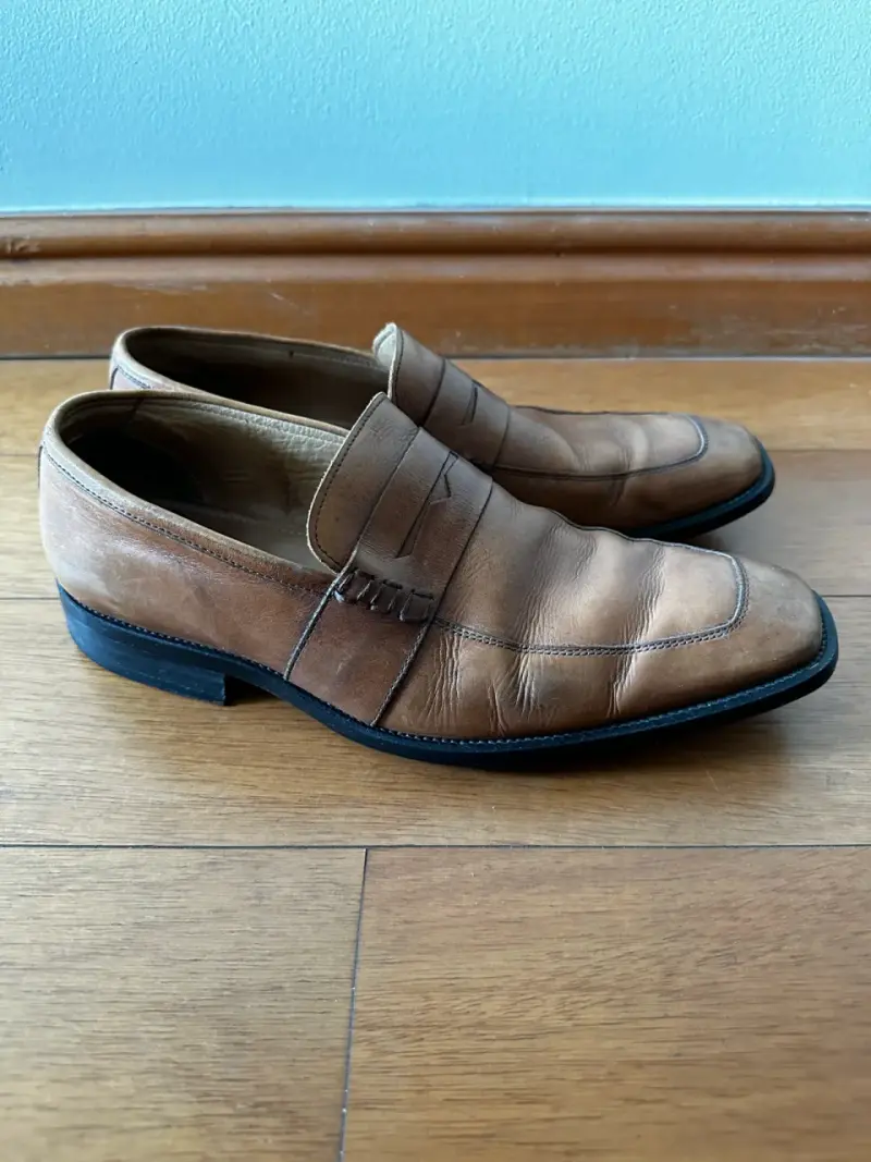 Zapatos Zara de cuero marrón - 4