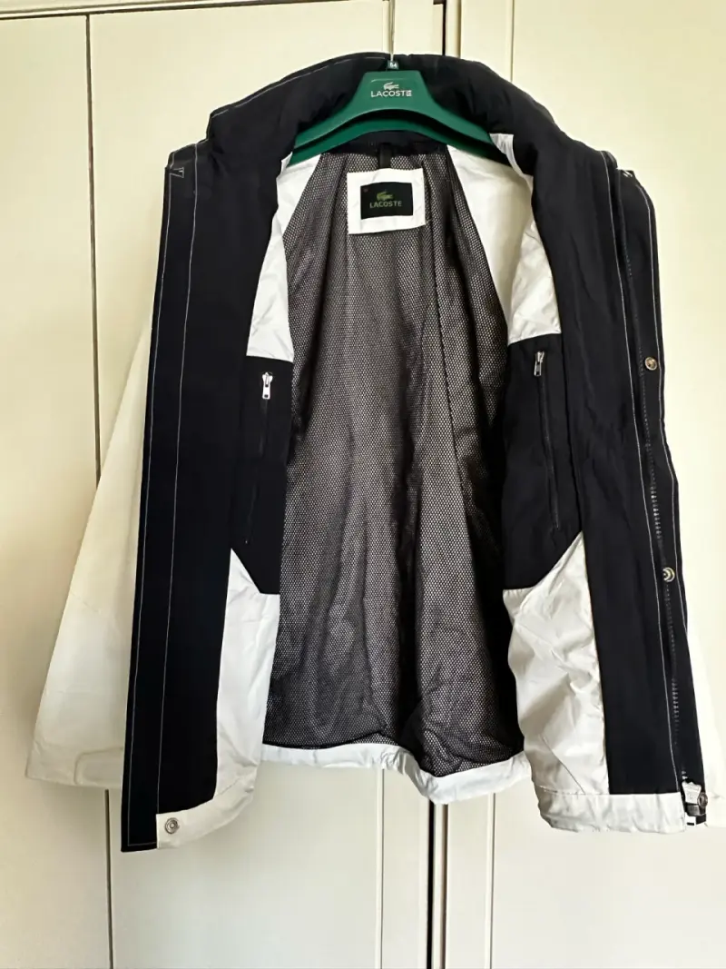 Chaqueta blanca Lacoste - 4