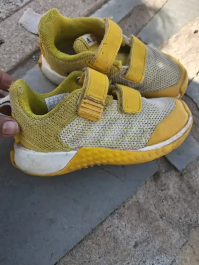 Zapatillas deportivas amarillas niño - miniatura 1