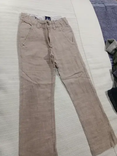 Pantalones beige para niño - miniatura 1