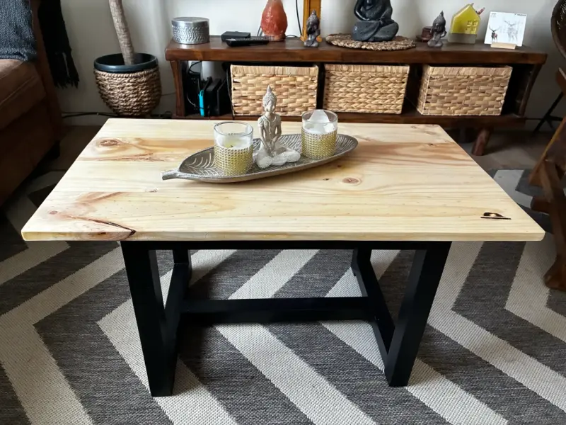 Mesa de centro madera - 2