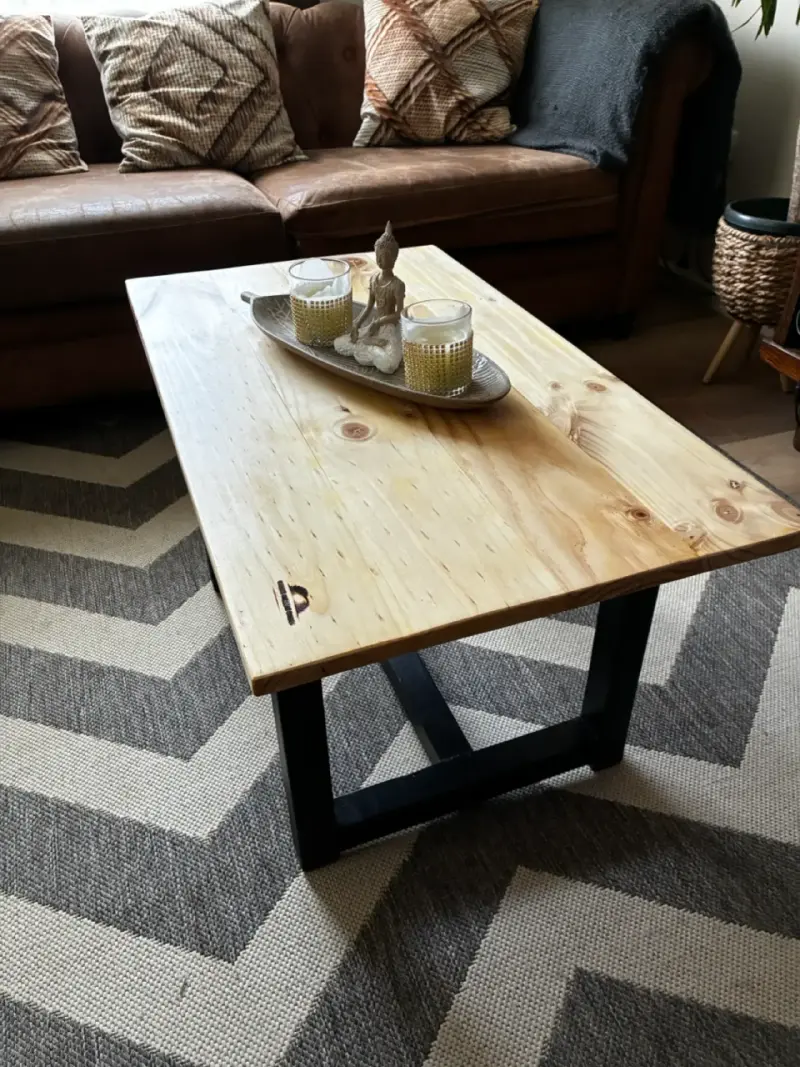 Mesa de centro madera - 3